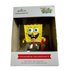 Hallmark SpongeBob SquarePants Christmas Tree Collectors Ornament New In Box